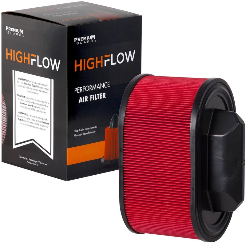 HIGHFLOW High Performance PreOiled Disposable Engine Air Filter PA99301X  Fits 20142024 Maserati Ghibli 20172024 Levante 20232025 Grecale 20142023 Quattroporte