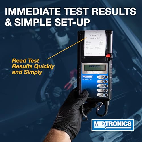 Midtronics ميدترونيكس - 12 فولت محلل موصلية البطارية ونظام الكهرباء المتقدم للسيارات والشاحنات، MDX-P300 - بطاريات AGM والأنظمة الكهربائية - Image 3