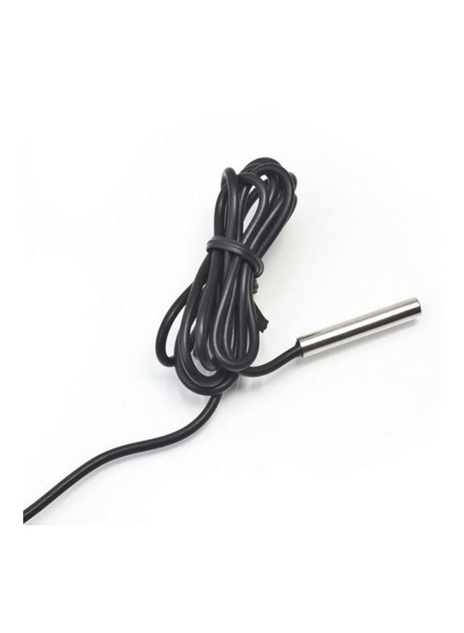 نيبمينينت مقياس حرارة بشاشةٍ رقميةٍ إلكترونية مدمجة . أسود 47x28x14ملليمتر - Image 3