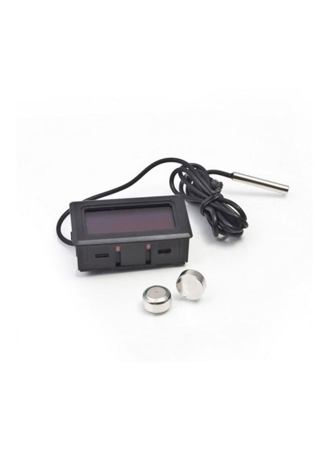 نيبمينينت مقياس حرارة بشاشةٍ رقميةٍ إلكترونية مدمجة . أسود 47x28x14ملليمتر - Image 2