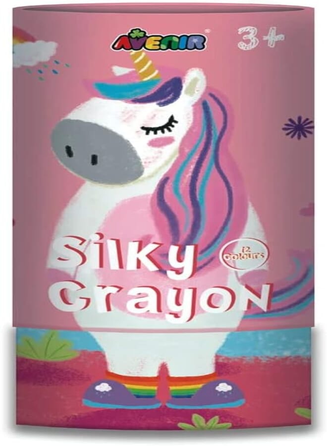 Avenir BTS196004 Silky Crayon Unicorn, Mixed Colours
