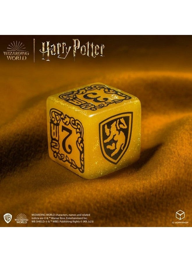 Q WORKSHOP Harry Potter Hufflepuff Modern Dice Yellow - Image 3