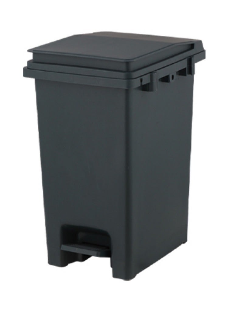 Marcolo 20L Pedal Dustbin – Durable Polypropylene Trash Bin with Foot Pedal and Tight-Fit Lid – Compact, Hygienic Waste Bin for Kitchen, Bathroom, or Office (Grey) - Image 2