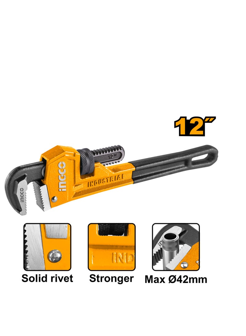 إنجكو مفتاح أنابيب من INGCO بطول 300 مم - الموديل HPW0812 - Image 3