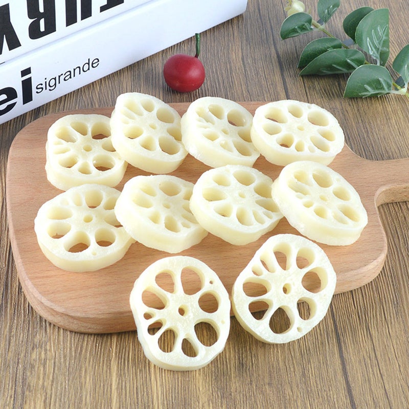 4Pcs Decorative Miniature Root Slices DIY Root Slice Models Realistic Children Toys - Image 2