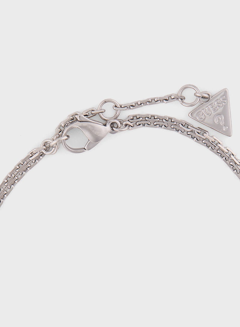 GUESS Mini Heart Lock Bracelet - Image 3