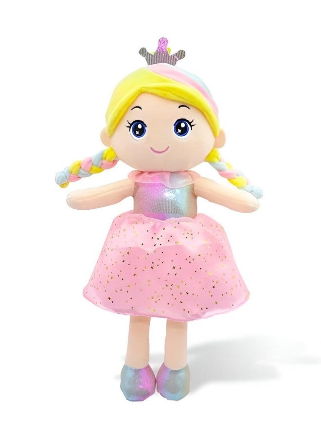 Tickles Big Cute Princess Queen Soft Stuffed Doll for Kids Room (Size: 45 cm Color: Pink) - Image 1