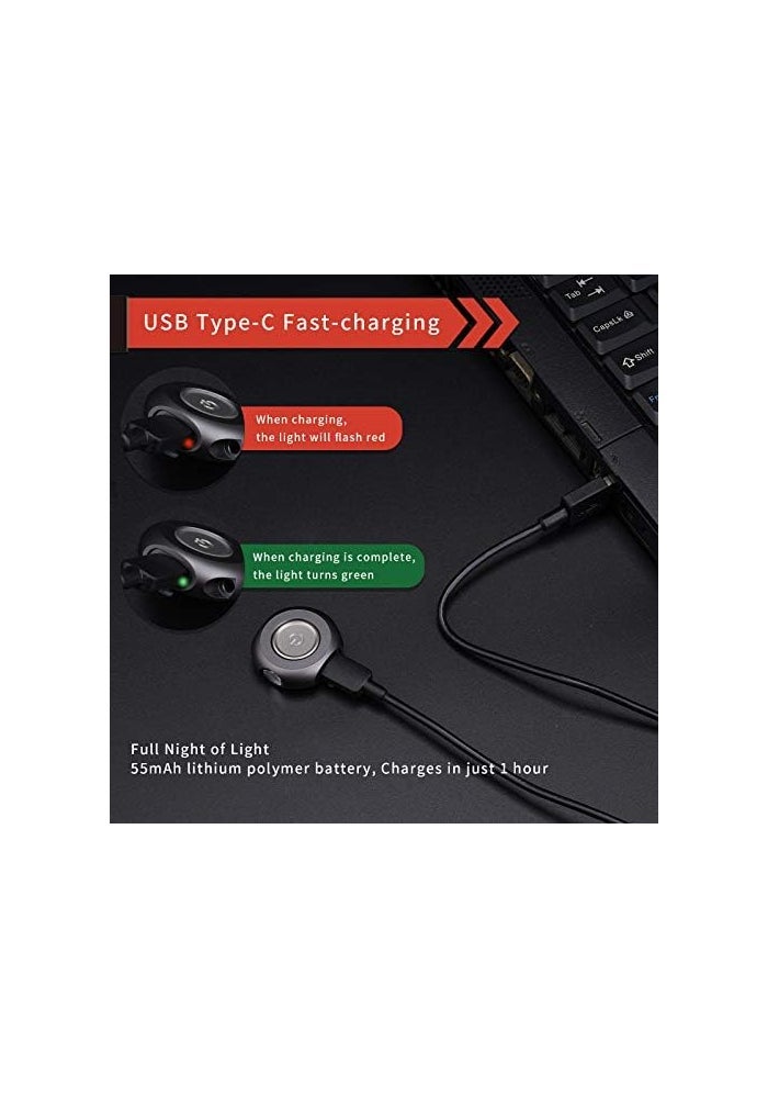 MecArmy USB Type-C Rechargeable Flashlight CPL2 Keychain Light - 300 Lumens LED - Image 3