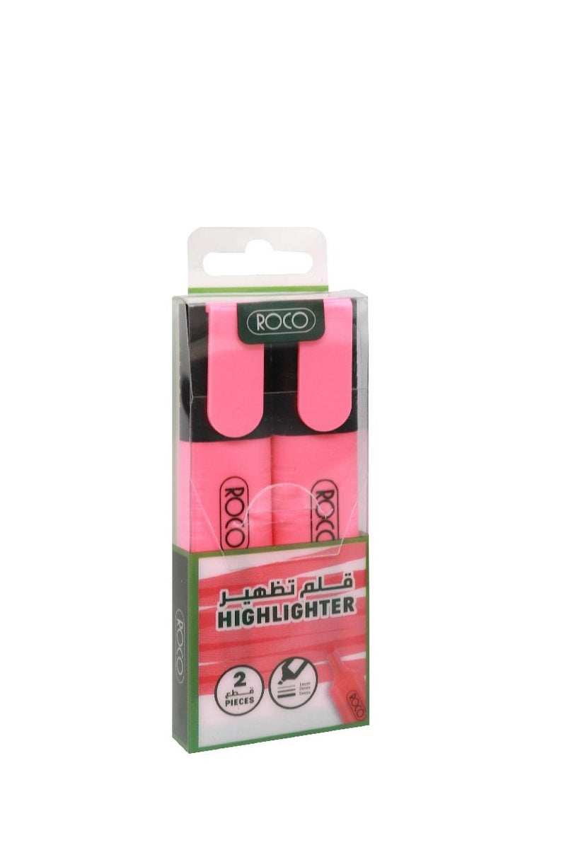 ROCO 120 Highlighter 1.2 - 5 mm Chisel Tip Pink - Image 1