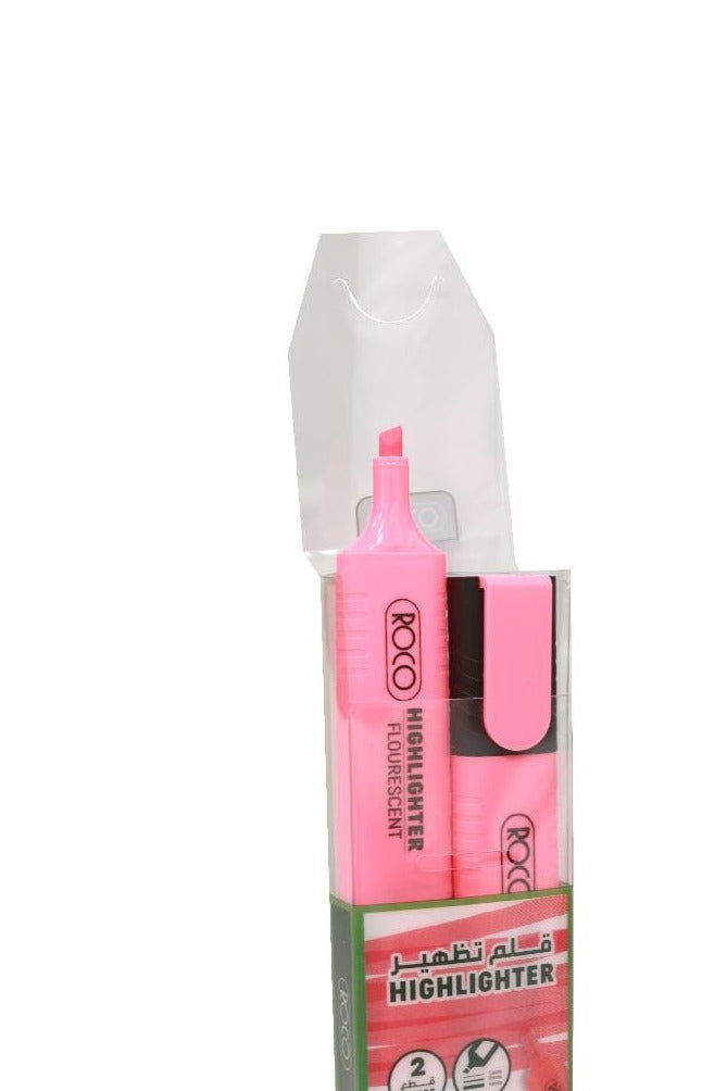ROCO 120 Highlighter 1.2 - 5 mm Chisel Tip Pink - Image 2