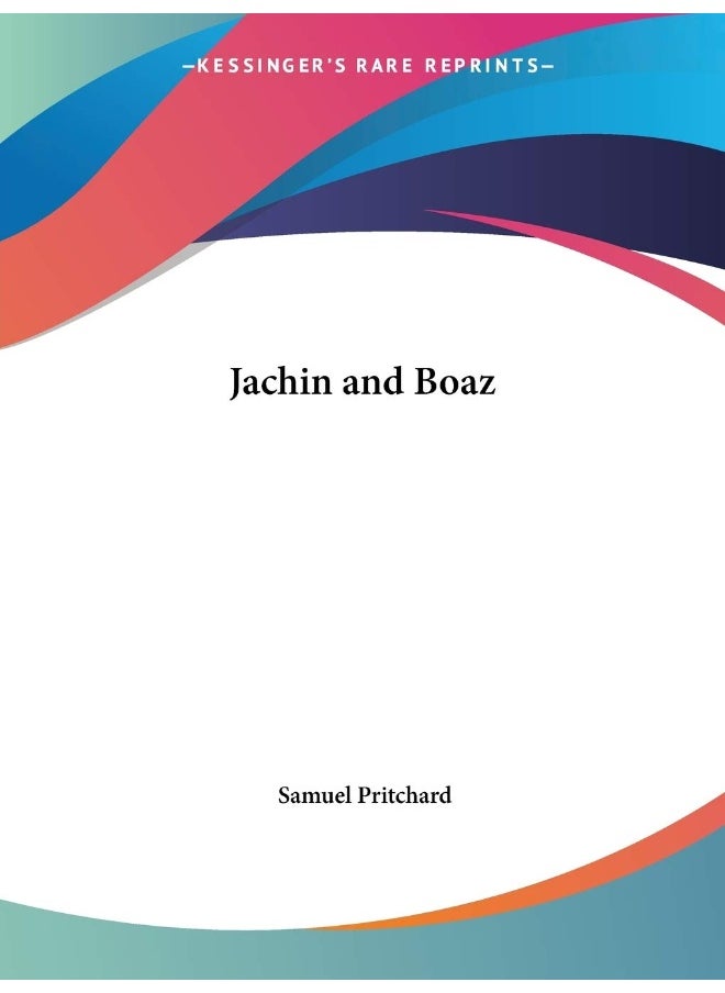 Jachin and Boaz 
