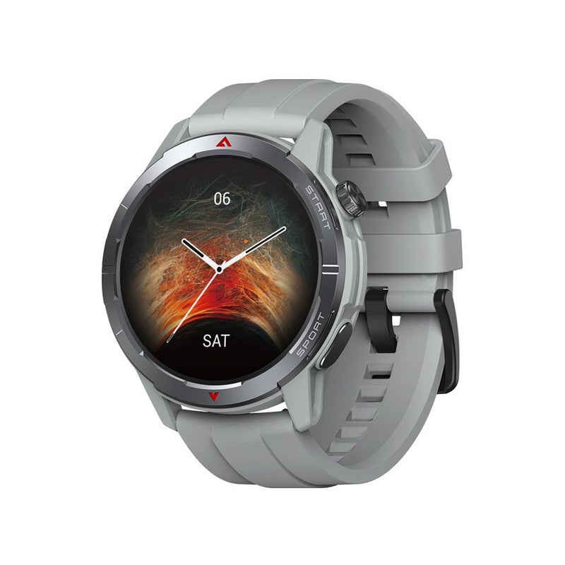 زيبليز ساعة ذكية Zeblaze Stratos 3 Ultra - رمادي - Image 1