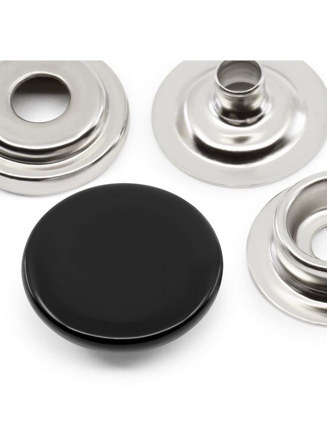 Dritz - Dritz Heavy Duty Snaps 5/8" Black - Image 1