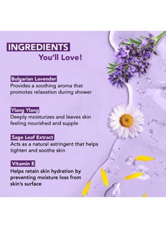 Botanic Hearth Bulgarian Lavender & Ylang Ylang Body Wash With Vitamin E, Sage Leaf Extracts | Calming & Relaxing | Sulphate & Paraben Free | Shower Gel For Men And Women | 245Ml  - Image 4