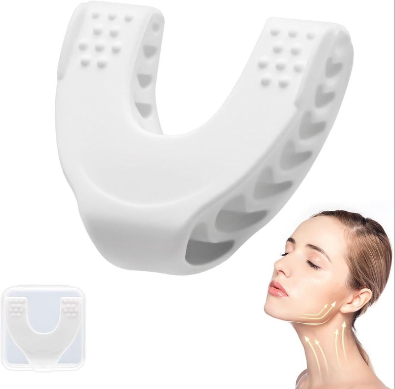 MGNLR MGNLR Jawline Trainer Face Cheekbone Lip Exerciser 4060 lbs Double Chin Reducer Unisex 1 Count  - Image 1