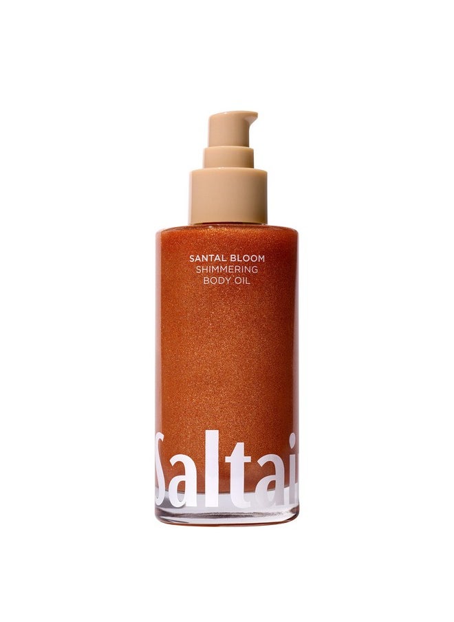 Saltair Saltair - Shimmering Body Oil - Santal Bloom Scent - Shimmering Moisturizer - 4.0 Fl Oz  - Image 1