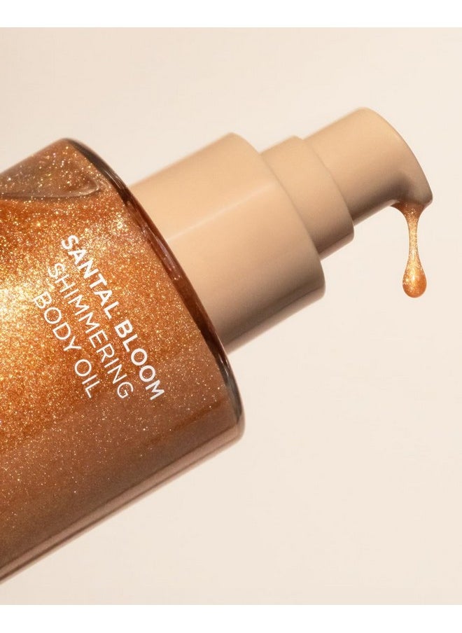 Saltair Saltair - Shimmering Body Oil - Santal Bloom Scent - Shimmering Moisturizer - 4.0 Fl Oz  - Image 3