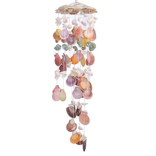 laddawan Natures Melody Wind Chimes for Indoor Seashell Tuned Unique Design 25 - Image 3