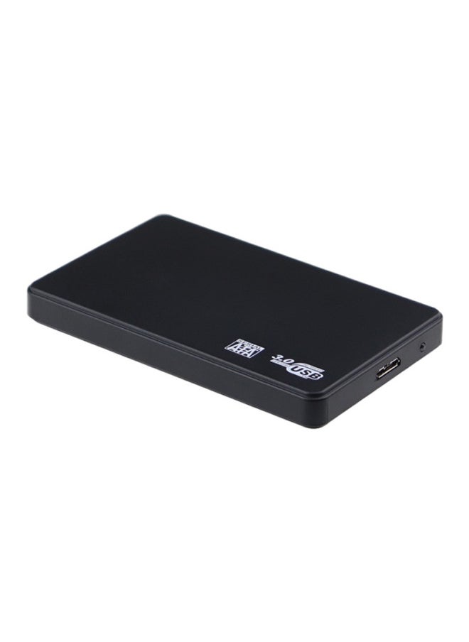 ماركة غير محددة صندوق محرك أقراص صلبة محمول بدون أدوات مقاس 2.5 بوصة USB 3.0 إلى SATA SSD ذو الحالة الصلبة صندوق محرك أقراص صلبة تسلسلي ميكانيكي للكمبيوتر المحمول - اللون: أسود  - Image 1