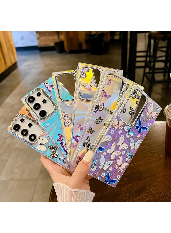 S-TOP Case For Samsung Galaxy A14 5G Electroplating Laser Butterfly Phone Case - Image 2