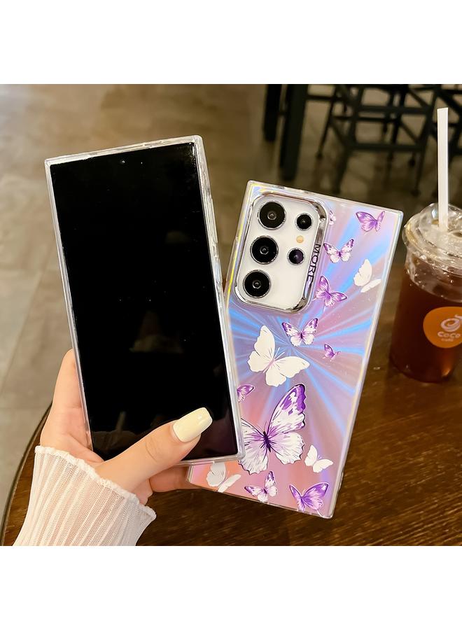 S-TOP Case For Samsung Galaxy A14 5G Electroplating Laser Butterfly Phone Case - Image 5