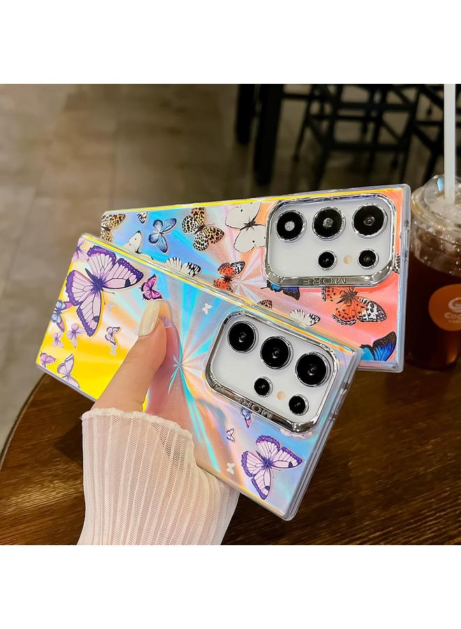 S-TOP Case For Samsung Galaxy A14 5G Electroplating Laser Butterfly Phone Case - Image 4