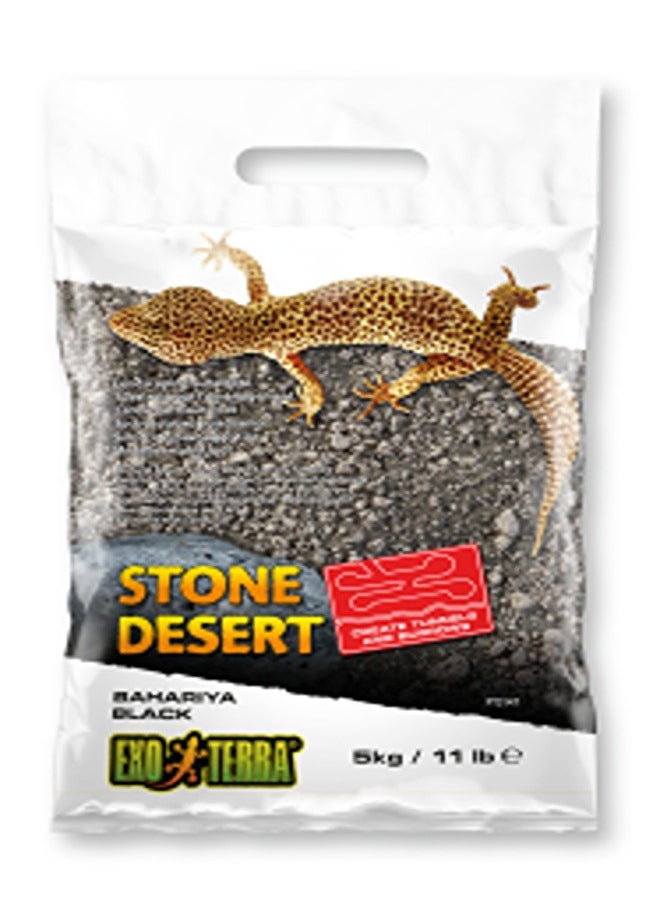 Exo Terra Exo Terra Stone Desert Bahariya Black 11 lb – 5 KG 