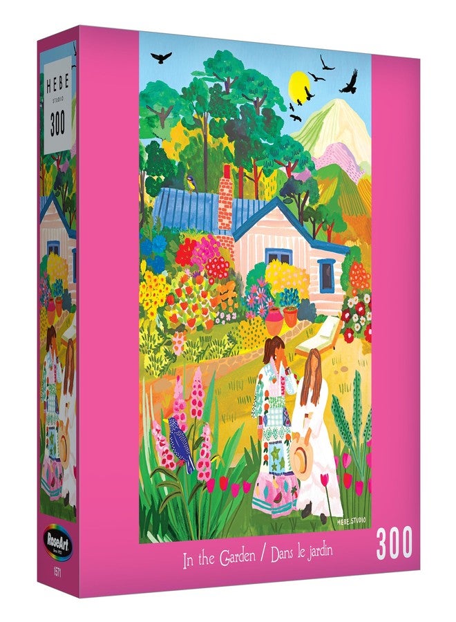 Rose Art RoseArt - Hebe Studio - in The Garden - 300 Piece Jigsaw Puzzle for Adults - Image 1