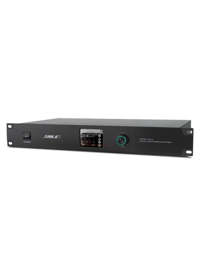 Shile Conference Room Audio System, Professional Camera-tracking Wireless Handheld Microphone, Lithium Battery Rechargeable Microphone, Large Square Tube Microphone, Ye-10 Main Unit Multi-seat Version - Image 3
