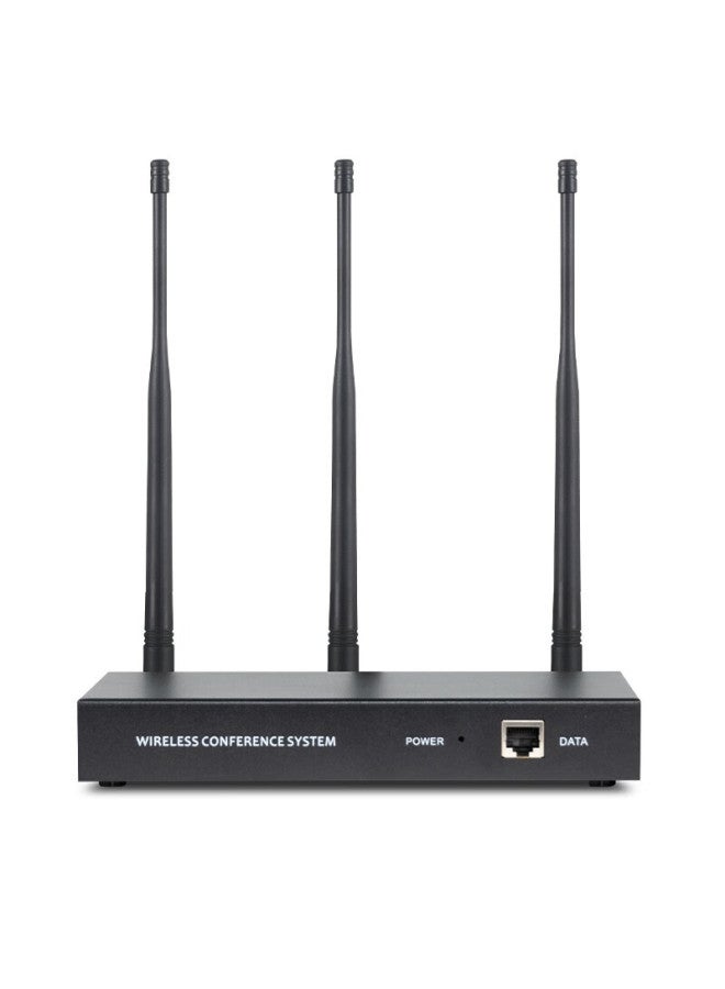 Shile Conference Room Audio System, Professional Camera-tracking Wireless Handheld Microphone, Lithium Battery Rechargeable Microphone, Large Square Tube Microphone, Ye-10 Main Unit Multi-seat Version - Image 2