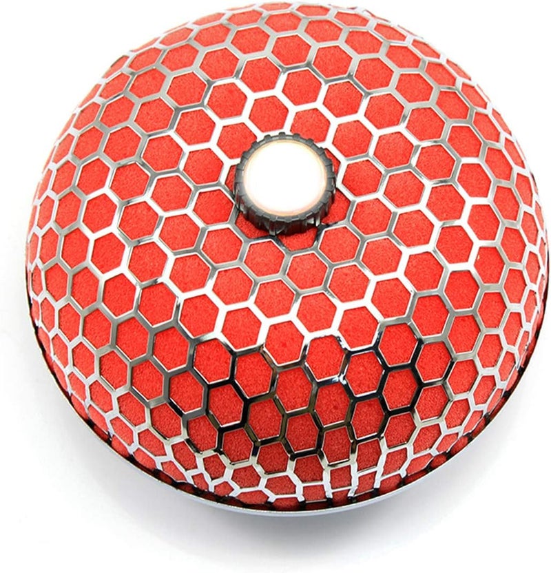 Wivplex Universal High Flow Air Intake Filter - Red - Image 3