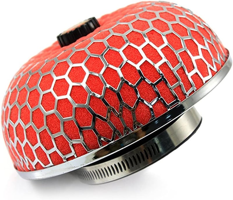 Wivplex Universal High Flow Air Intake Filter - Red - Image 4