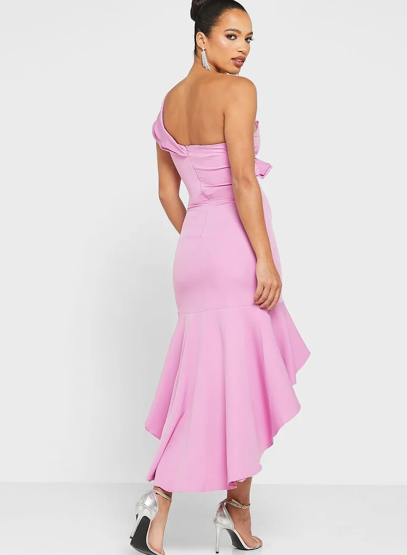 Ella Limited Edition One Shoulder High Low Dress