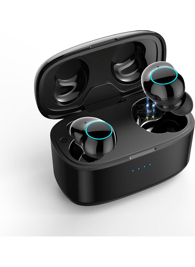 سماعة رأس بلوتوث T3 TWS تعمل باللمس أسود - Image 2
