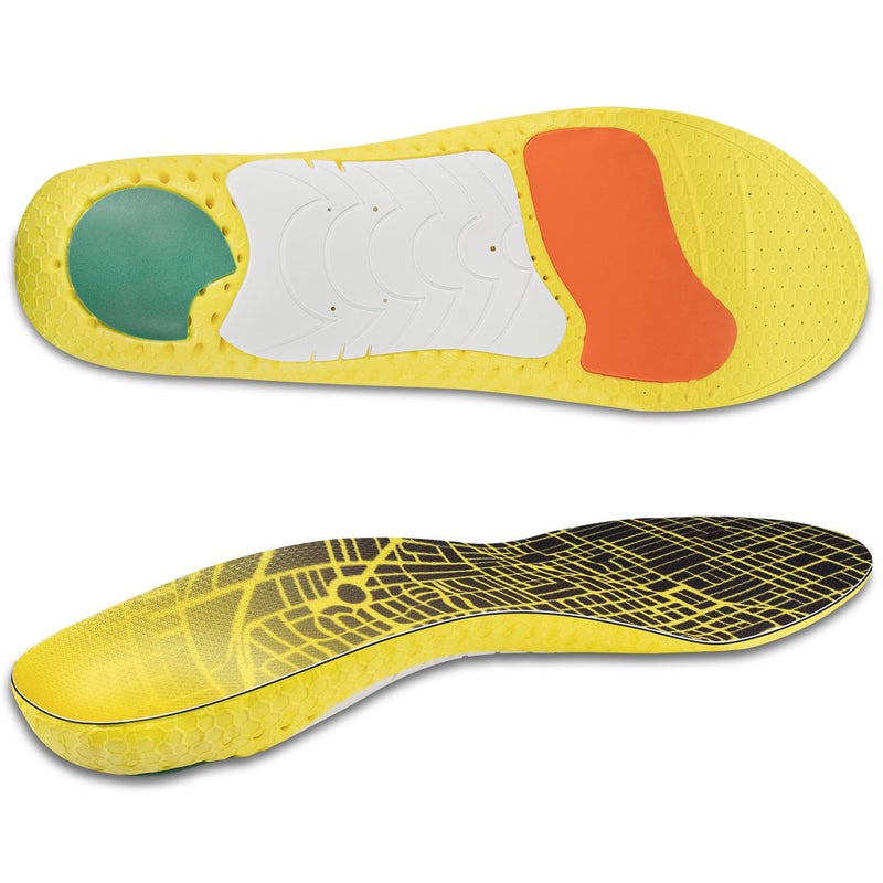 SOPROM Running Shoes Insoles with Low/Medium/High Arch Support Inserts for Men & Women Runners-High Arch,Medium - Image 1