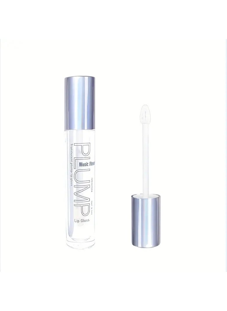 Music Flower - Charming Smudge Proof Lip Plumper Lip Gloss: Shiny Liquid Lipstick and Nourishing Lip Stain - Image 1
