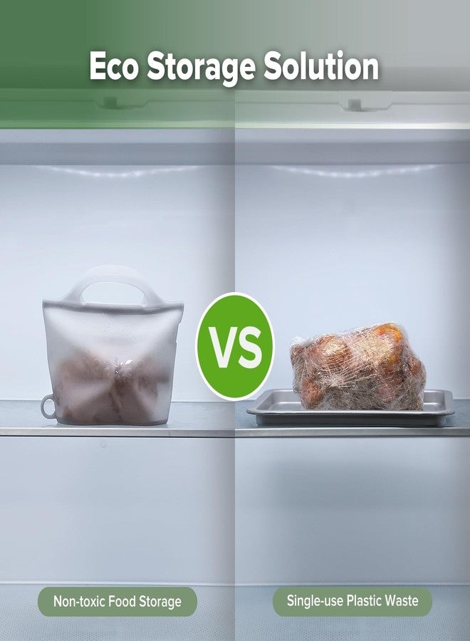 Haakaa On-The-Go Silicone Microwave Steamer & Steriliser Bag, 40oz/1250ml Reusable Silicone Steaming Bags for Baby Bottles, Breast Pump, Accessories, Pacifiers, Teethers, 1PC - Image 4