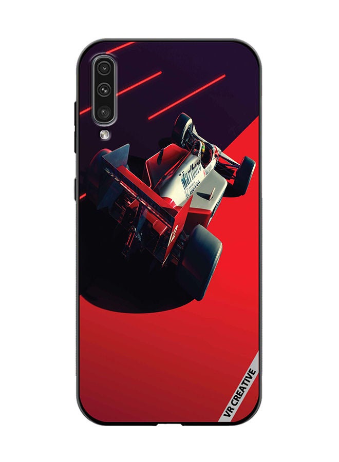 VR CREATIVE غطاء حماية لهاتف سامسونج جالاكسي A50/A50s تصميم Mclaren Racing Limited متعدد الألوان - Image 1