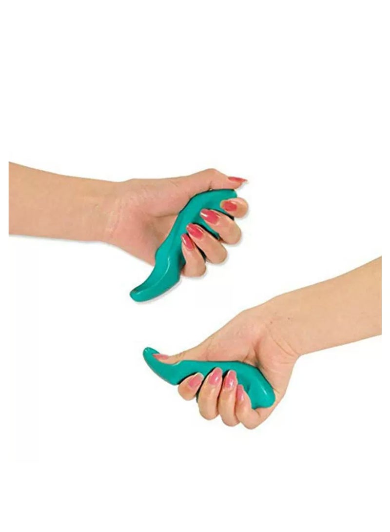 مدلك الإبهام لالتهاب المفاصل وتنظيف نفق كاربال -أداة التدليك ذات نقاط الأنسجة العميقة مع مقبض قوي غير انزلاقي، أخضر (لكبار السن والطابعين الثقيلين) - Image 2