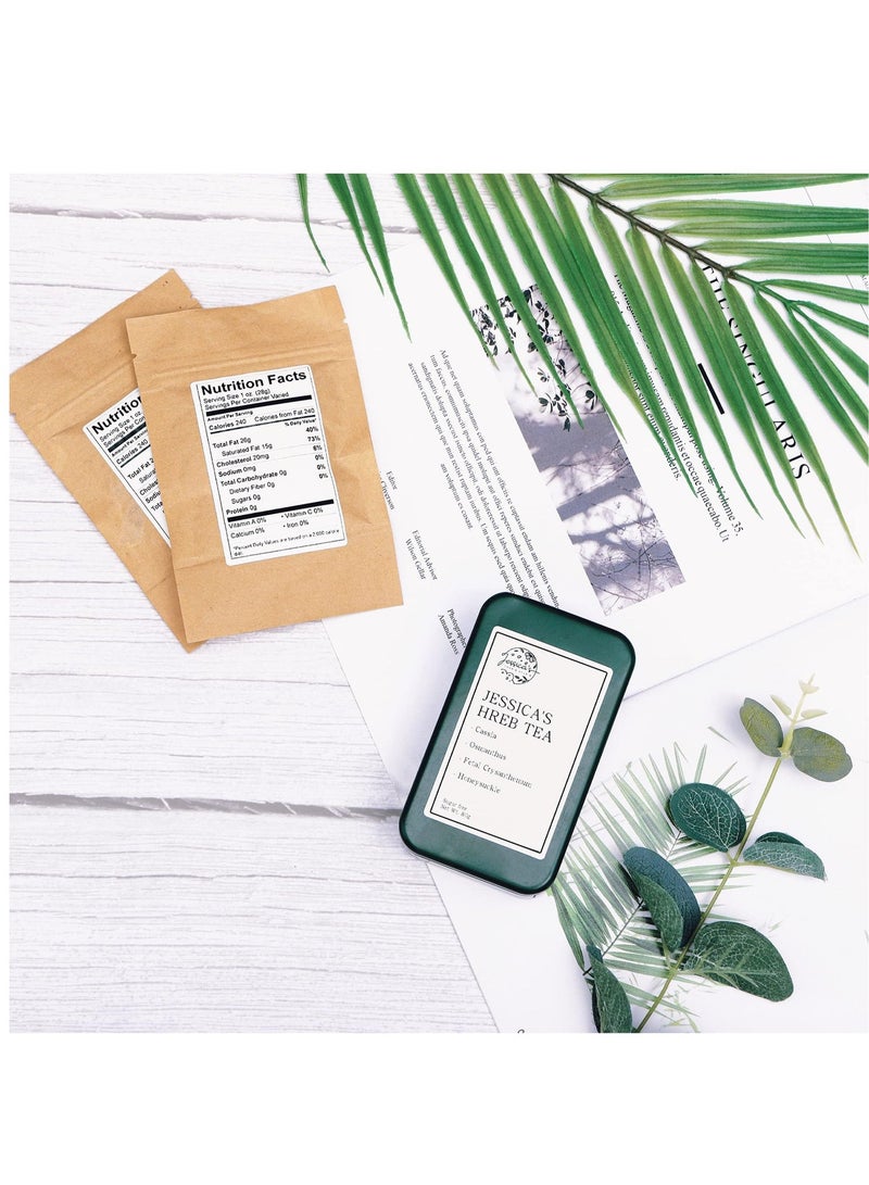 فوميمو 3 لفات ورق ملصقات مربع ذاتي اللصق متعدد الاغراض مقاس 80×50 ملم لطابعة ملصقات M110/M120/M200/M220/M221، للطباعة بالاسود على الابيض، 100 ملصق في اللفة، خلفية بيضاء - Image 5