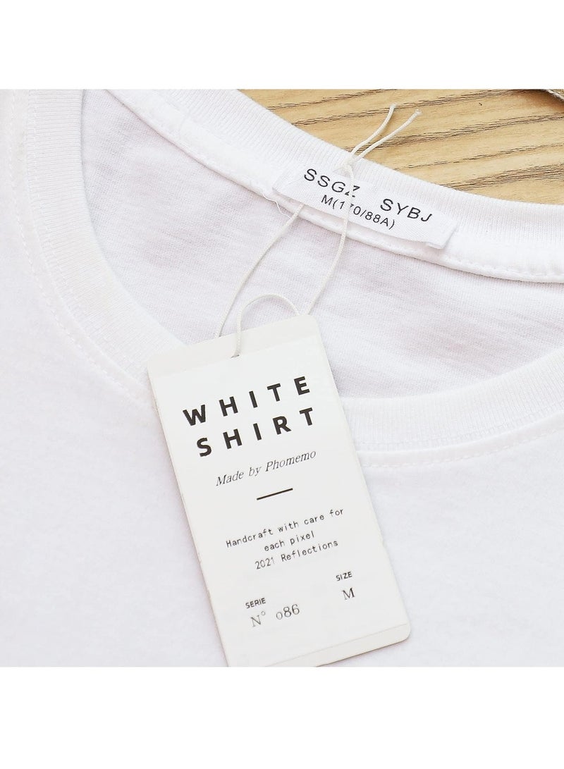 فوميمو 3 لفات ورق ملصقات مربع ذاتي اللصق متعدد الاغراض مقاس 80×50 ملم لطابعة ملصقات M110/M120/M200/M220/M221، للطباعة بالاسود على الابيض، 100 ملصق في اللفة، خلفية بيضاء - Image 4