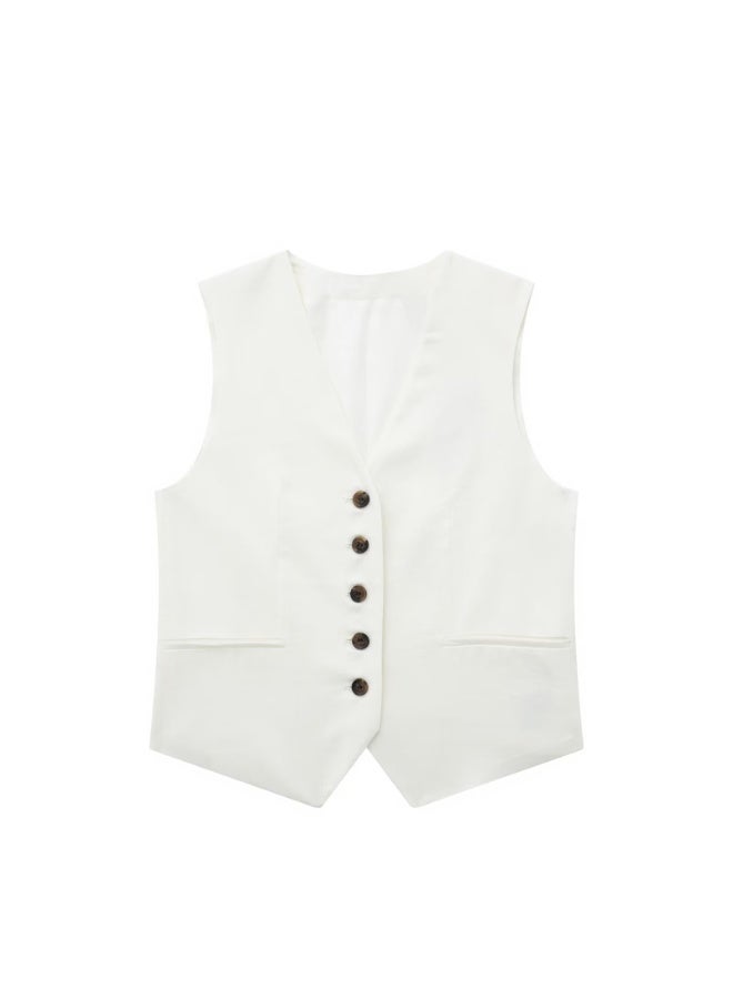 Shougu New Fashionable Casual Women's Suit Vest  - Image 1