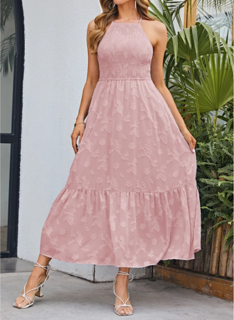 SIMPLEE Women's Summer Elegant DressLight & Comfortable Lightweight Cotton Blend Perfect for Outings
