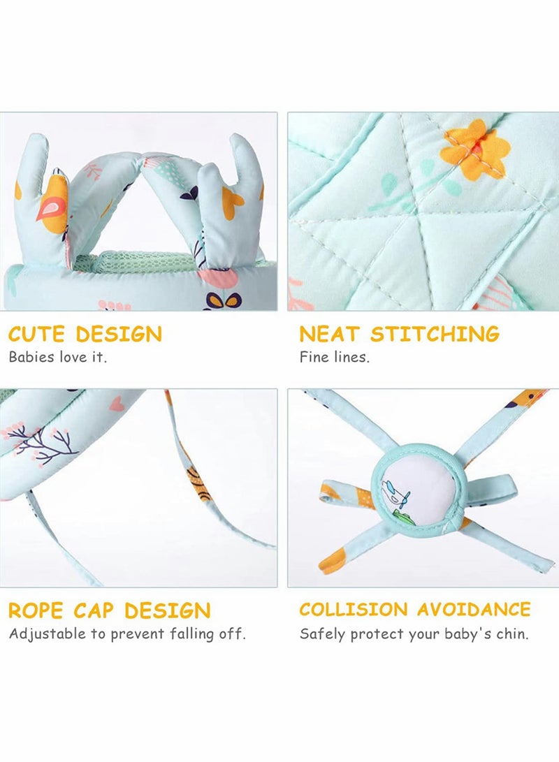 SOLARAE خوذة أمان للأطفال، واقي رأس قابل للتعديل للرضع، خوذة رأس ناعمة لحماية الأطفال من السقوط والتصادم، قبعات حماية ضد السقوط - Image 2