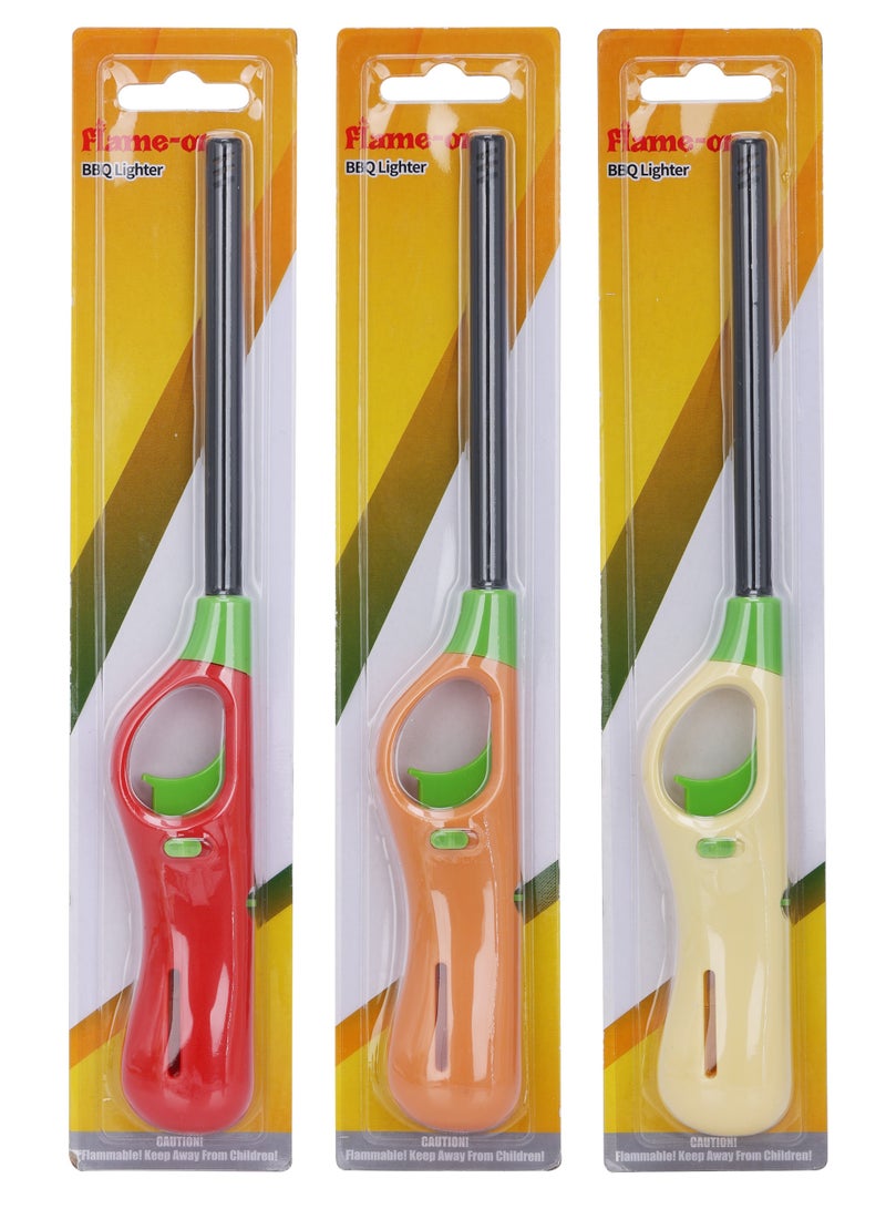 فلايم-أون ولاعة شواء 'فليم أون' فردية، ألوان مختلفة - Image 2