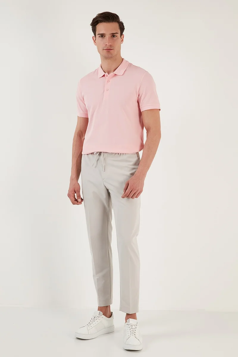 بوراتي Cotton Buttoned Regular Fit Polo T Shirt Men's Polo T Shirt 5902127