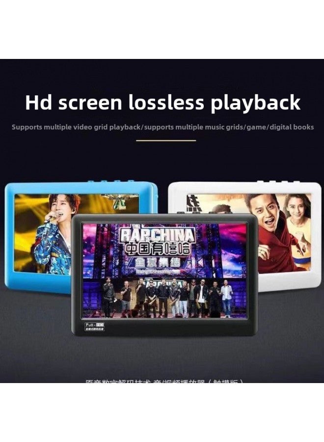 Touch Screen Multi-function 4.3 Inch Mp5 Player Card E-book Student English Walkman Full Wholesale-Body Color:Sea Blue Capacitive Screen [ 4.3inch ]-Memory Capacity:Built-in Host 8g All Accessories + 16g Memory Card  - Image 2