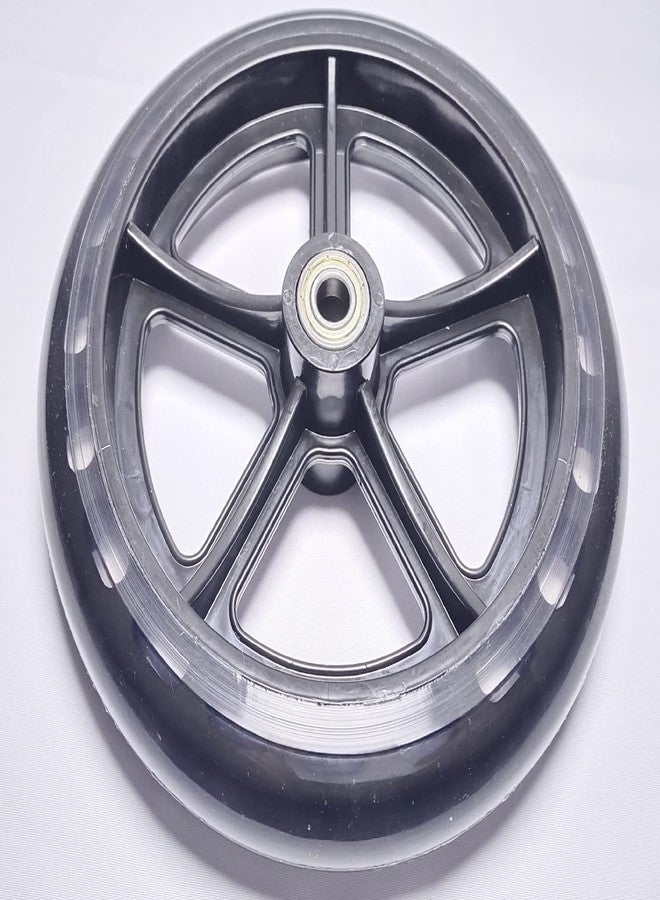 ComsenMed knee walker scooter replacement wheels,7.5 Inch Wheel with Non Marking Polyurethane,Front or Rear Wheel Assembly, Universal Parts.,fits 796,KneeRover most models and other brands knee walker(1Ea,) - Image 3