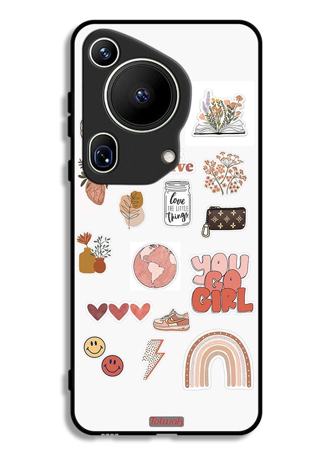 Tolwak Huawei Pura 70 Ultra Protective Case Cover You Go Girl - Image 1