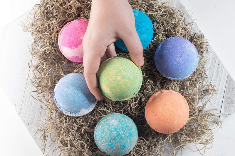 360Feel Bath Bombs Gift Set - Handcrafted Moisturizing Bath Bombs for Women Infused with Essential Oils - an Ideal Gift for Any Occasion - Non-Staining and Glitter Free Fizz - Large - Set of 10 - Image 5
